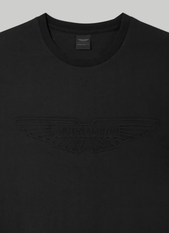 Men Tshirts Hackett London Aston Martin Classic Fit TShirt Black
