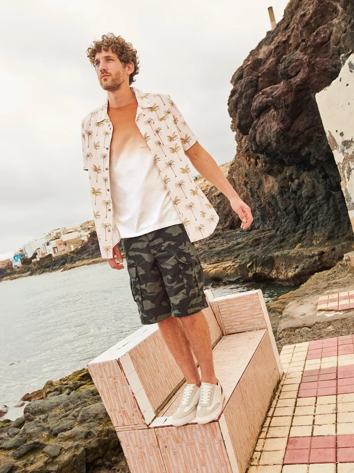 Men White Stuff Clothing Halsall Organic Cargo Short