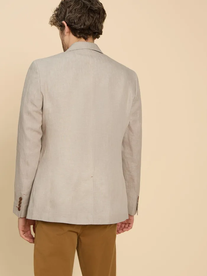 Men White Stuff Clothing Linen Blazer