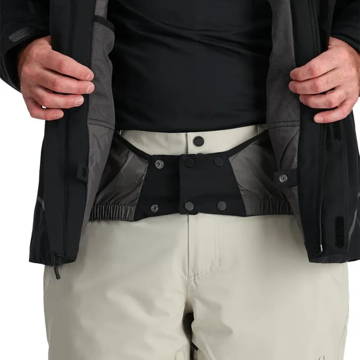 Mens Copper Black Spyder Insulated