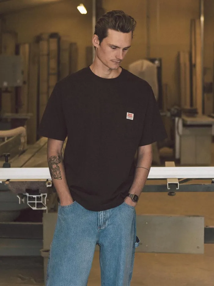 Mens Hard Yakka X Oversize Pocket Tee Postal Brown Thrills Tees and Tank Tops Mens Hard Yakka X Oversize Pocket Tee Postal Brown Thrills Tees and Tank Tops