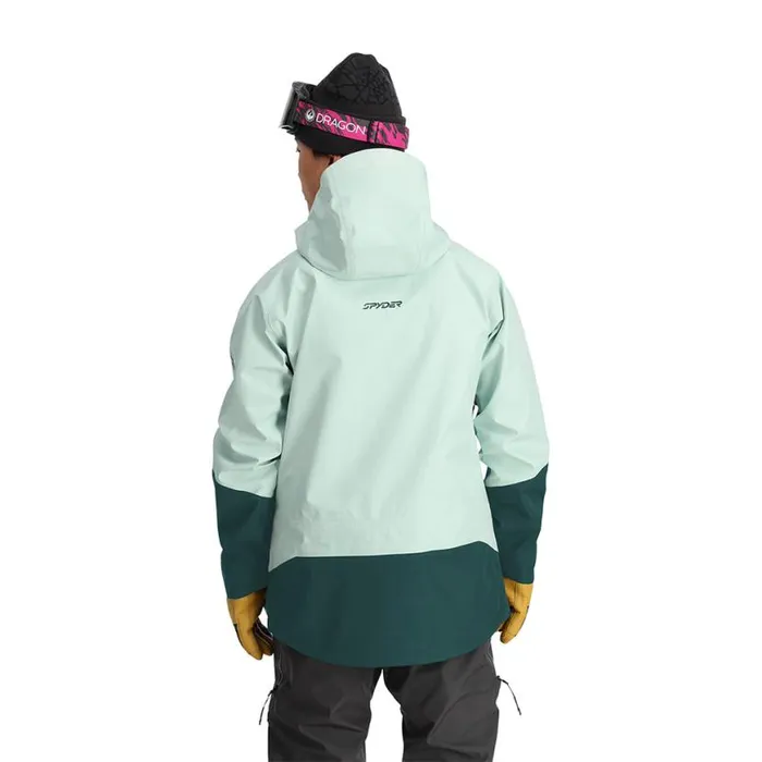Mens Sanction Wintergreen Spyder Shell