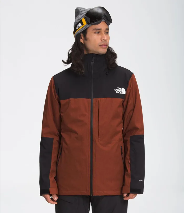 Mens ThermoBall Eco Snow Triclimate Brandy Brown Heatherbrandy Brown The North Face Snow