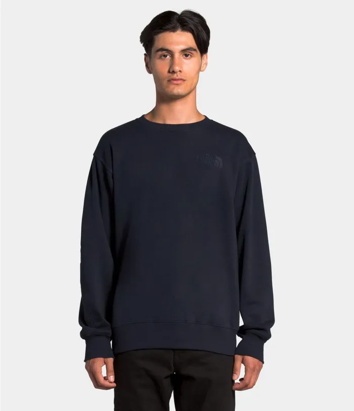 Mens Tonal Drop Crew Aviator Navytnf White The North Face Hoodies and Sweatshirts