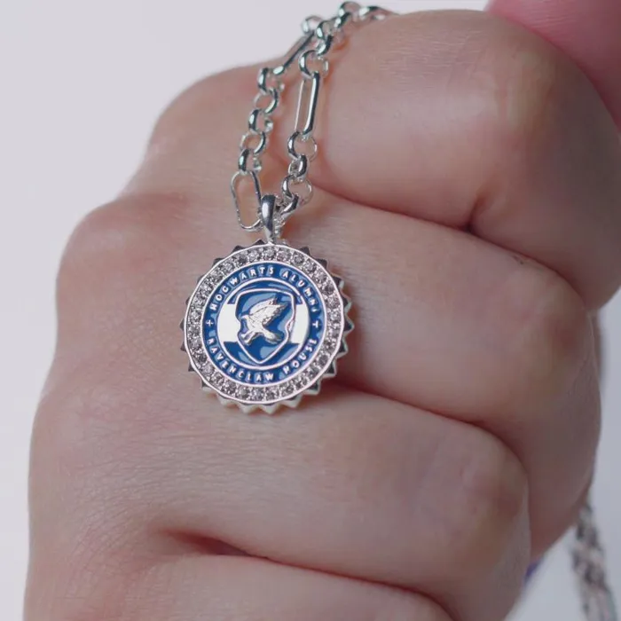 Necklaces Women Alex And Ani Harry Potter Ravenclaw House Pendant Necklace Adjustable Silver