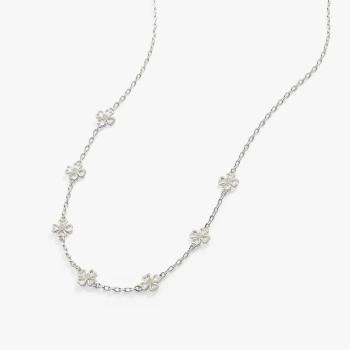 Necklaces Women Alex And Ani Love Luck Inline Necklace Adjustable Silver