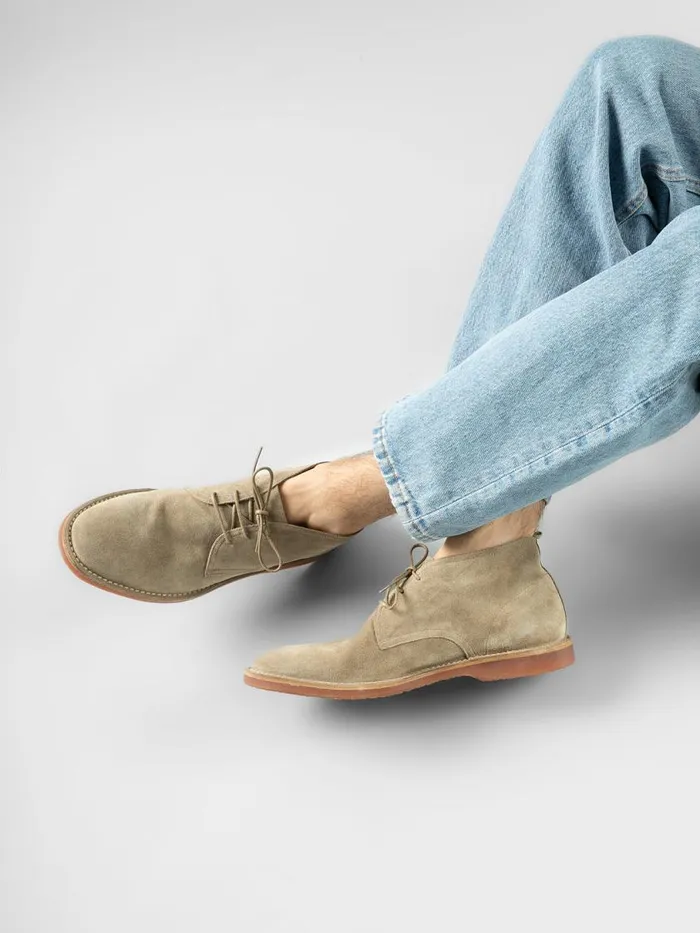 Officine Creative Boots and Ankle Boots KENT 004 Otter Grey Suede Ankle Boots 8211 Men Officine Creative Boots and Ankle Boots KENT 004 Otter Grey Suede Ankle Boots 8211 Men