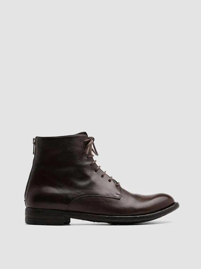 Officine Creative Boots and Booties LEXIKON 123 Fondue Leather Booties 8211 Women