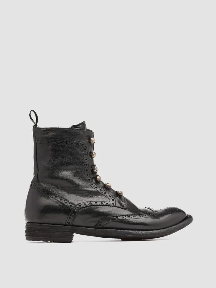 Officine Creative Boots and Booties LEXIKON 131 Nero Black Leather Boots 8211 Women Officine Creative Boots and Booties LEXIKON 131 Nero Black Leather Boots 8211 Women