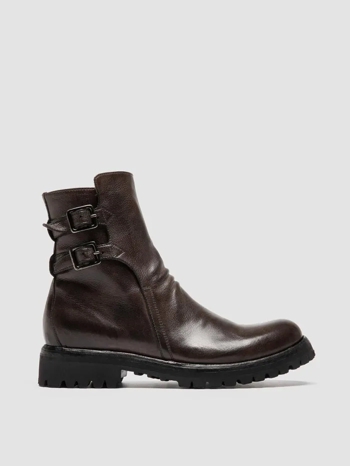 Officine Creative Boots and Booties LORAINE 002 Magnete Brown Leather Ankle Boots 8211 Women Officine Creative Boots and Booties LORAINE 002 Magnete Brown Leather Ankle Boots 8211 Women