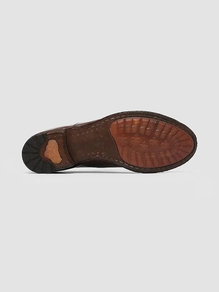 Officine Creative Derbies and Oxfords LEXIKON 017 Cigar Brown Leather Oxford Shoes 8211 Women