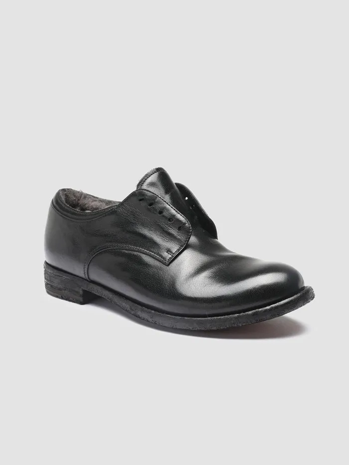 Officine Creative Derbies and Oxfords LEXIKON 102 Black Leather Derby Shoes 8211 Women Officine Creative Derbies and Oxfords LEXIKON 102 Black Leather Derby Shoes 8211 Women