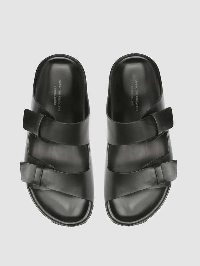 Officine Creative Sandals PELAGIE 003 Nero Black Leather Sandals 8211 Women
