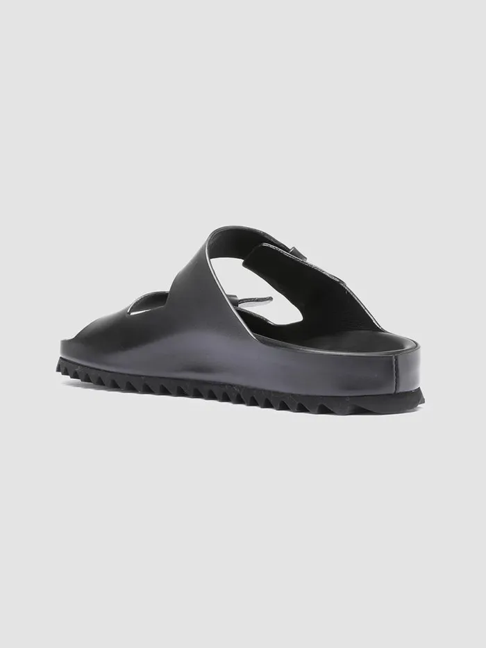 Officine Creative Sandals PELAGIE 003 Nero Black Leather Sandals 8211 Women
