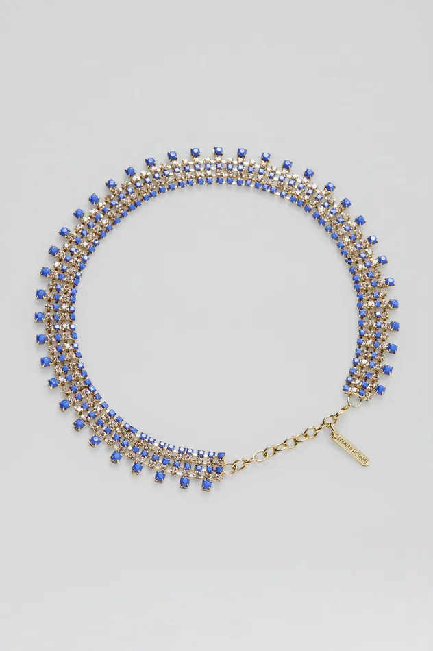 OPAL STRASS CHOKER CORNFLOWER Women Jewelry Scanlan Theodore