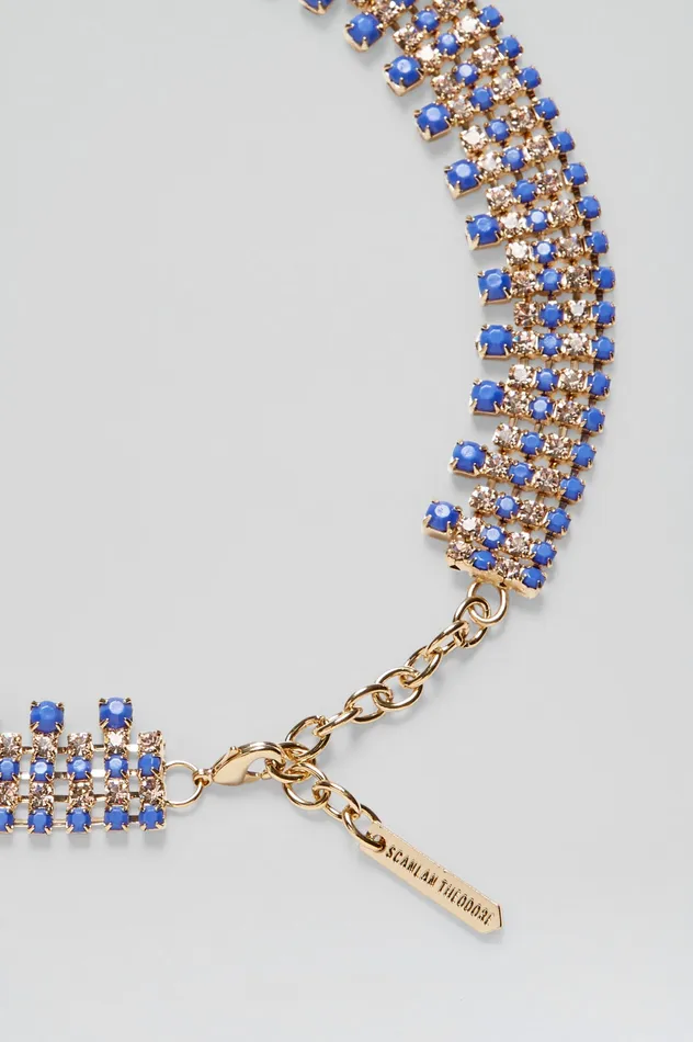 OPAL STRASS CHOKER CORNFLOWER Women Jewelry Scanlan Theodore