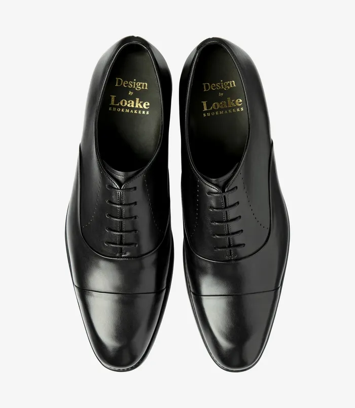 Phoenix Black Men Toe Caps Loake Phoenix Black Men Toe Caps Loake