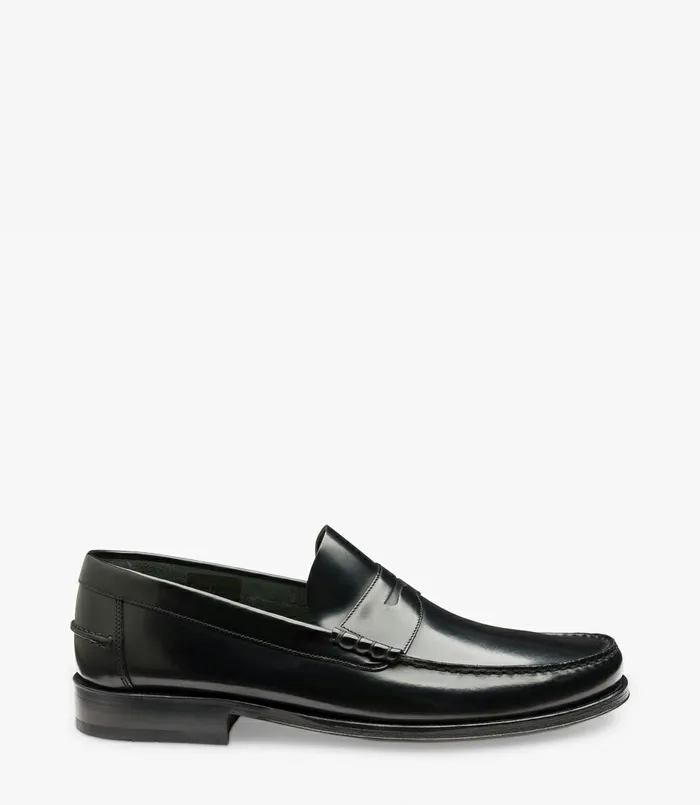 Princeton Black Men Loafers Loake
