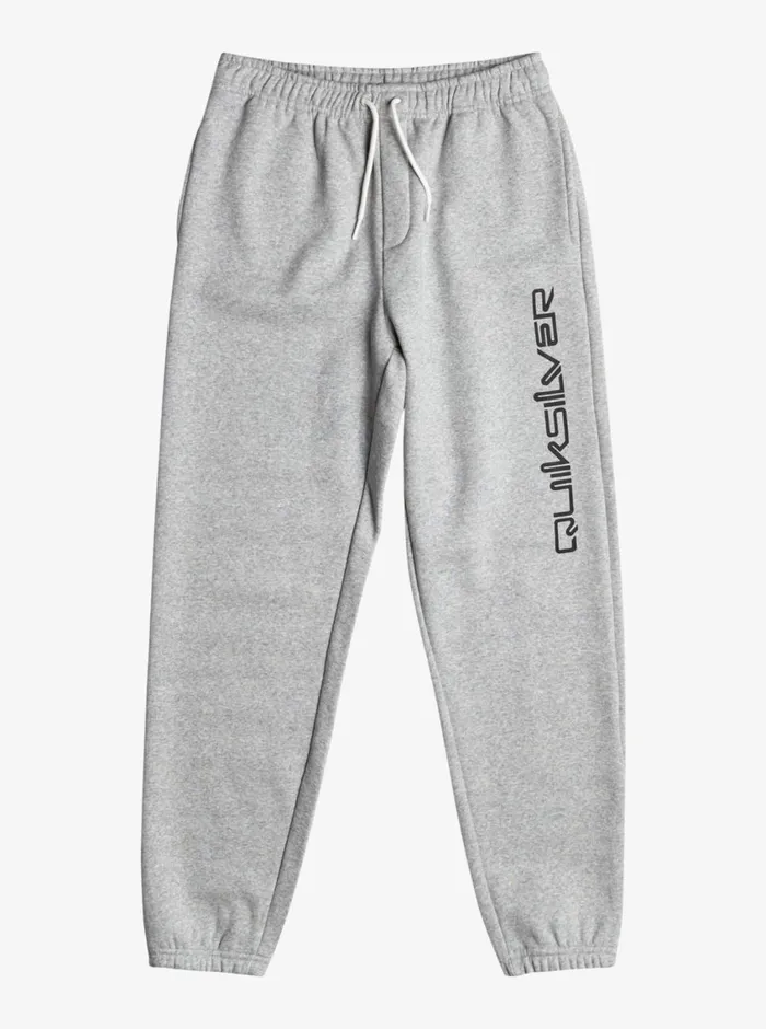 Quiksilver 816 Trackpant Joggers Light Grey Heather Boys Pants and Jeans