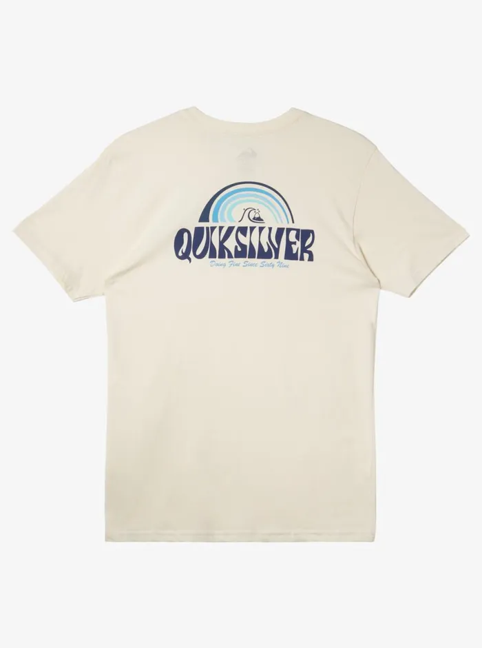 Quiksilver Above The Clouds TShirt Birch Mens Tees Quiksilver Above The Clouds TShirt Birch Mens Tees
