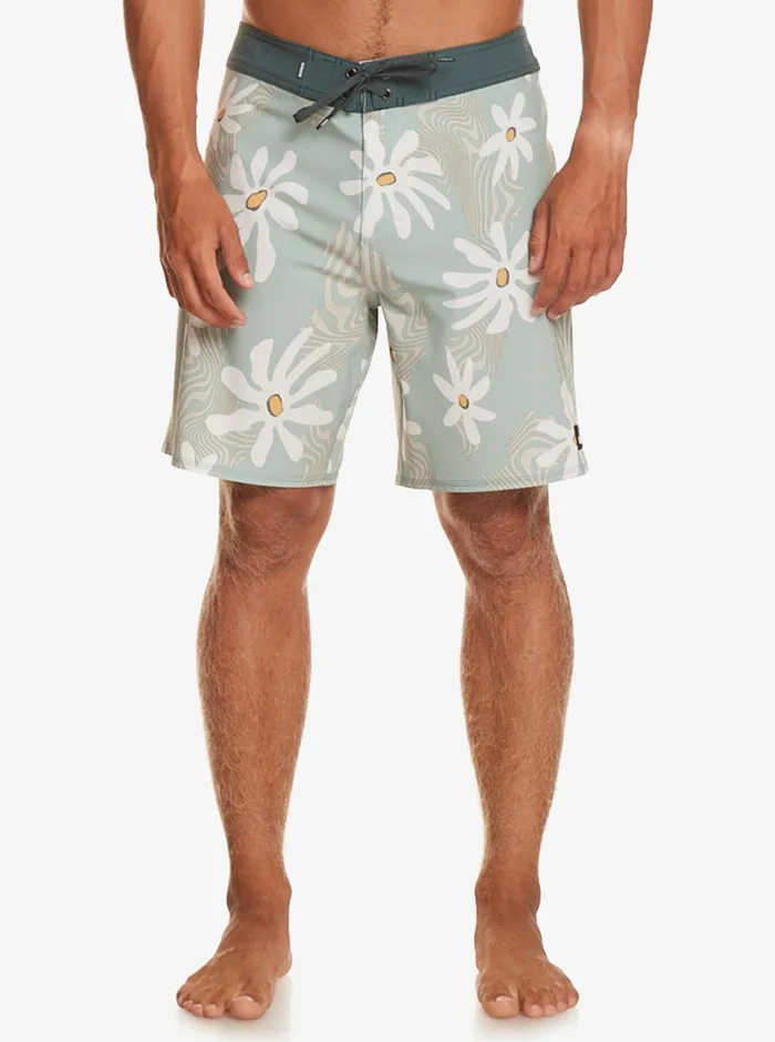 Quiksilver Surfsilk 69 18034 Boardshorts Iceberg Green Mens Shorts and Amphibians