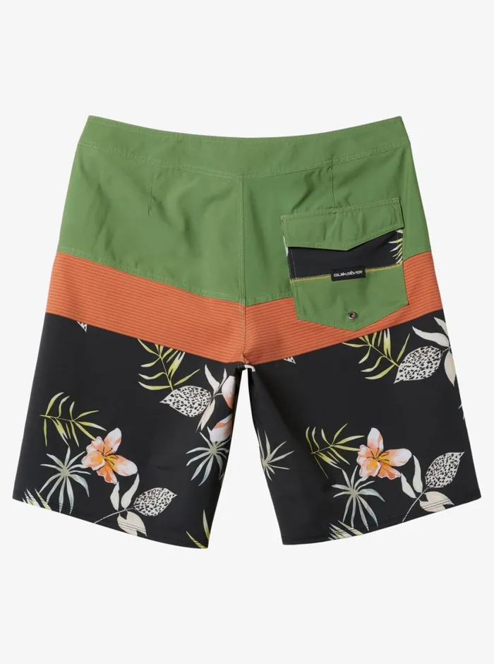 Quiksilver Surfsilk Panel 20034 Boardshorts Black Mens Shorts and Amphibians