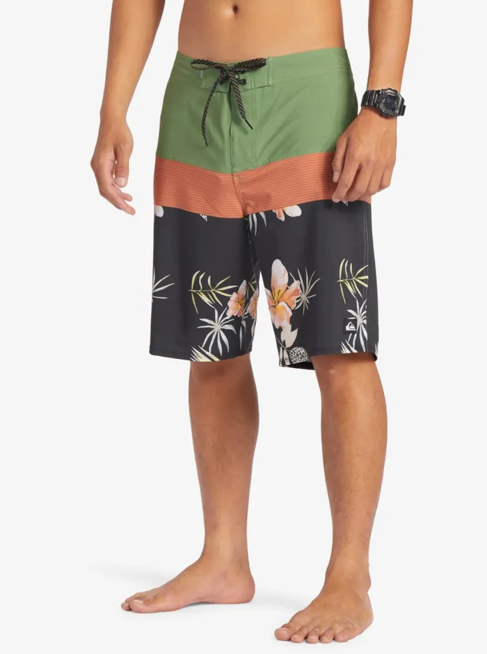 Quiksilver Surfsilk Panel 20034 Boardshorts Black Mens Shorts and Amphibians