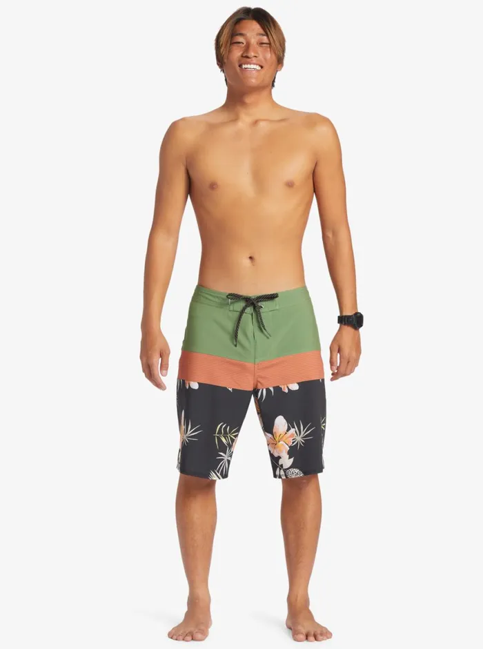 Quiksilver Surfsilk Panel 20034 Boardshorts Black Mens Shorts and Amphibians