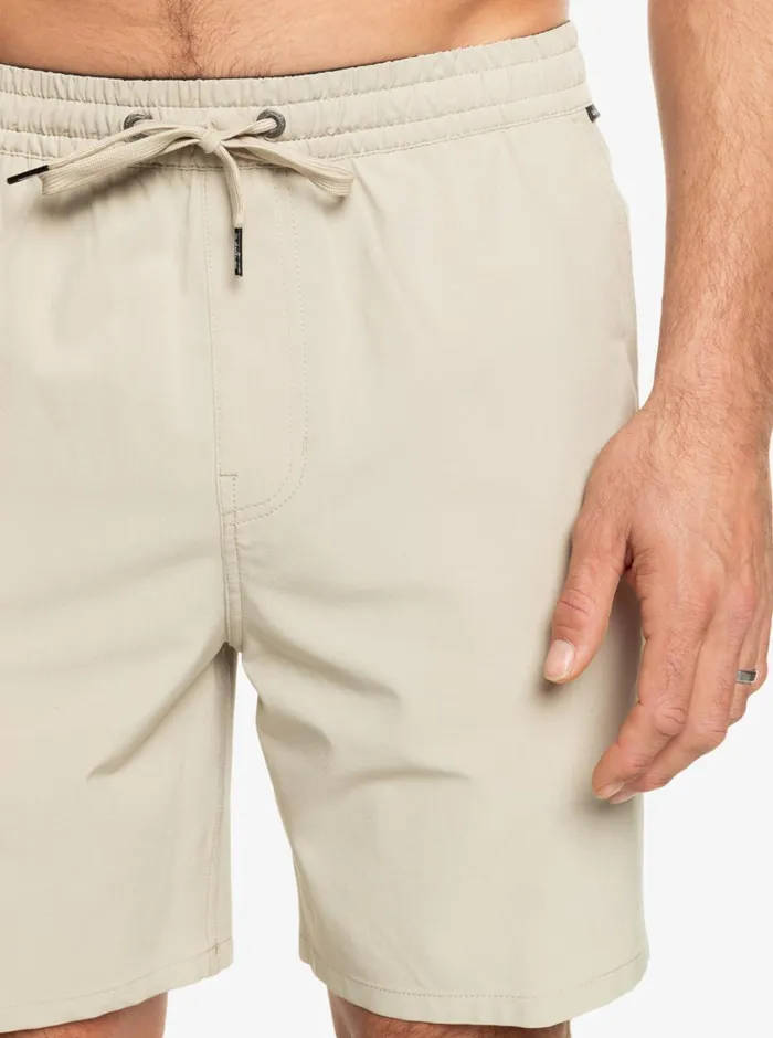 Quiksilver Taxer Amphibian 18034 Hybrid Shorts Plaza Taupe Mens Shorts and Amphibians