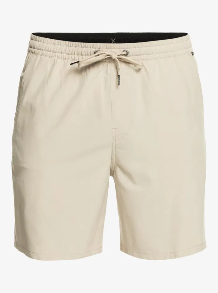 Quiksilver Taxer Amphibian 18034 Hybrid Shorts Plaza Taupe Mens Shorts and Amphibians