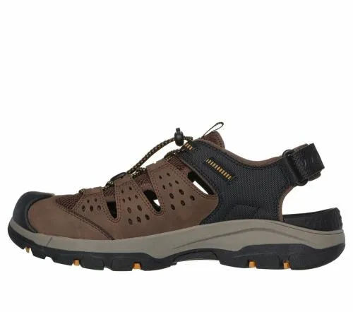Relaxed Fit Tresmen 8211 Menard Brown Black Men SKECHERS Sandals