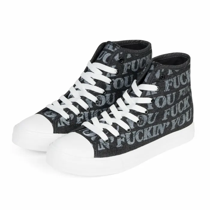 Ripndip Fuckin Fuck High Top Shoes Black Shoes