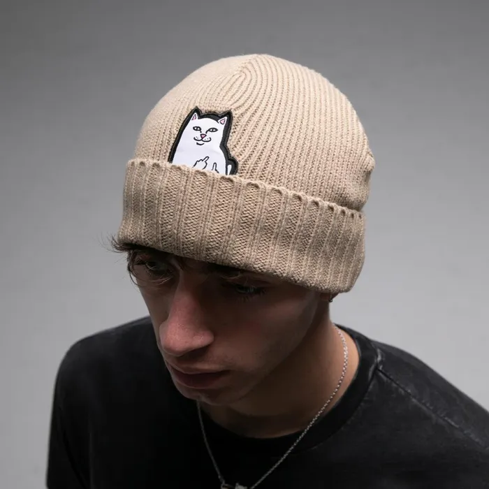 Ripndip Lord Nermal Beanie Off White Beanies