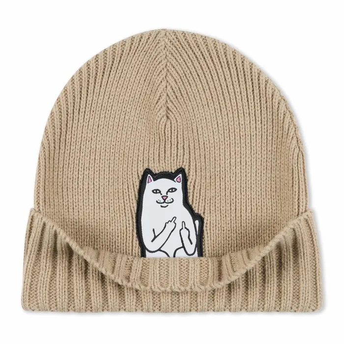 Ripndip Lord Nermal Beanie Off White Beanies