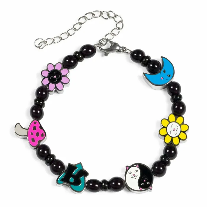 Ripndip Lucky Charms Bracelet Black Accessories Ripndip Lucky Charms Bracelet Black Accessories