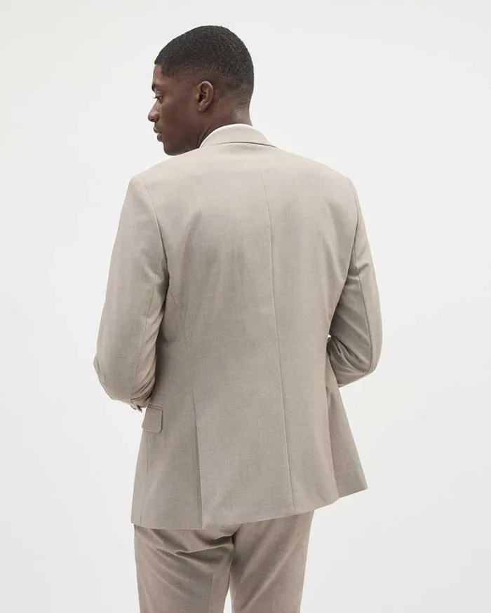 RWandCO Blazers SlimFit Taupe Suit Blazer Tawny Taupe 8211 Men RWandCO Blazers SlimFit Taupe Suit Blazer Tawny Taupe 8211 Men