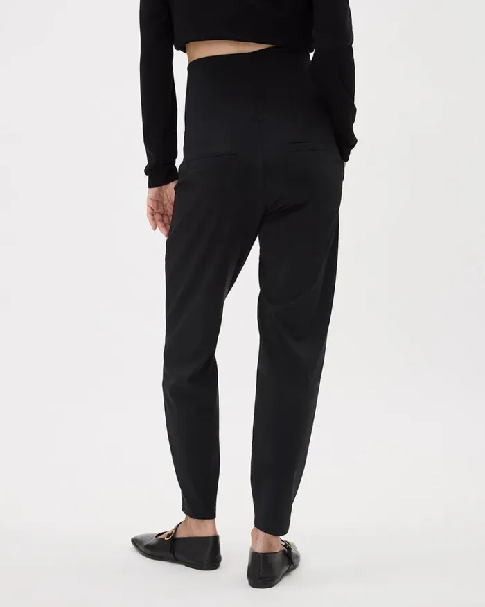 RWandCO Bottoms The Anywhere Jogger 8211 Thyme Maternity Black 8211 Women