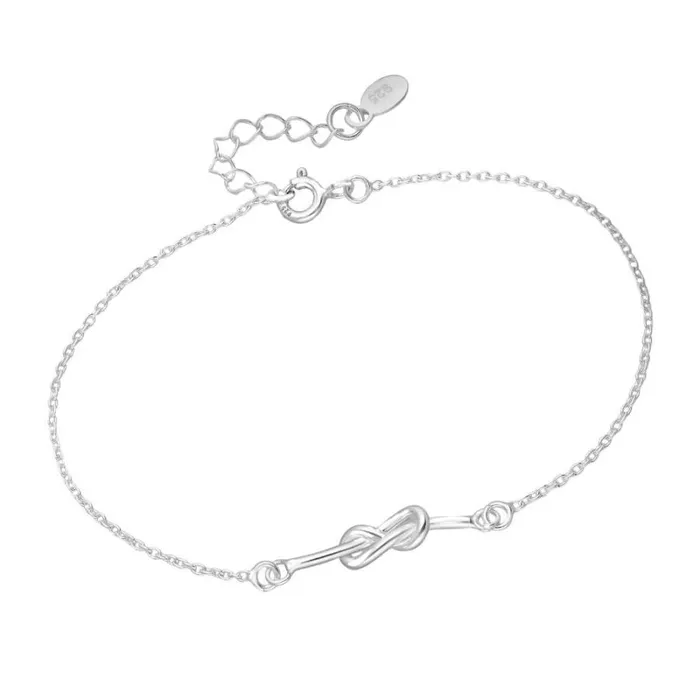 RWandCO Bracelets and Rings Sterling Silver Love Knot Bracelet By Ag Sterling Silver 8211 Women RWandCO Bracelets and Rings Sterling Silver Love Knot Bracelet By Ag Sterling Silver 8211 Women