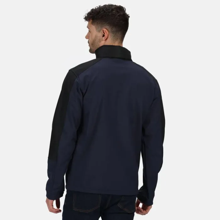 RWandCO Coats and Jackets Regatta 8211 Mens Hydroforce 3Layer Softshell Jacket Dark Blue 8211 Men