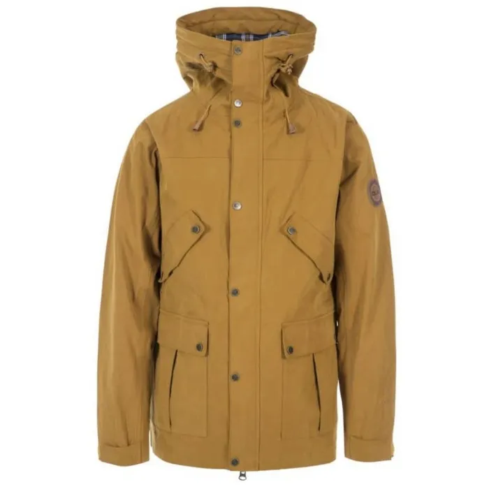 RWandCO Coats and Jackets Trespass 8211 Mens Destroyer Waterproof Jacket Gold 8211 Men