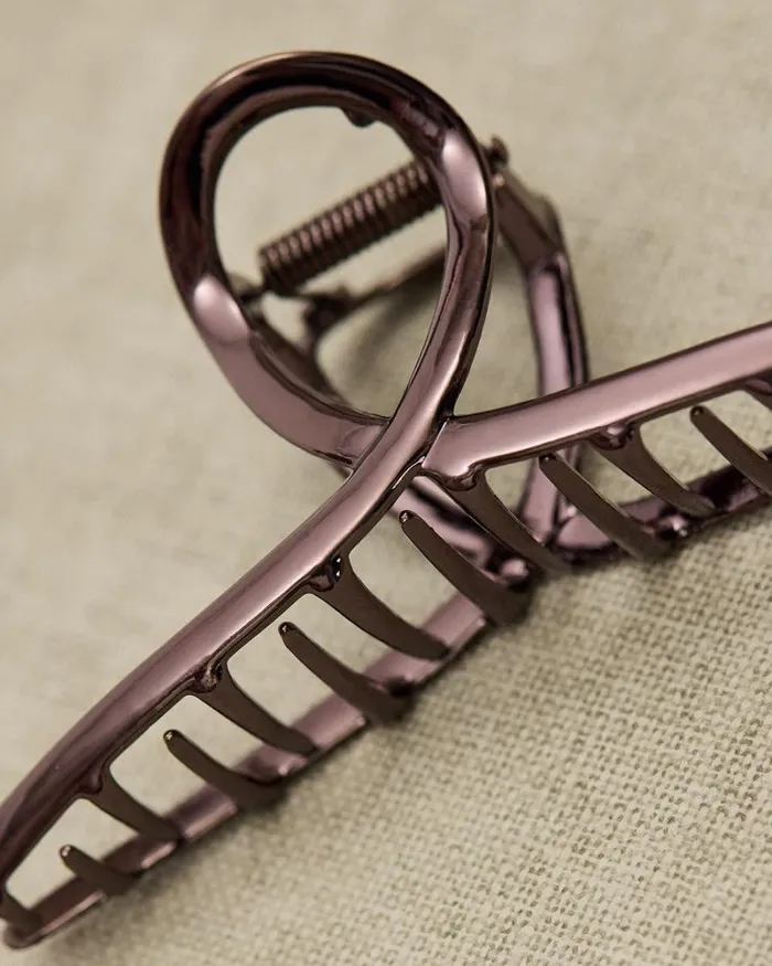 RWandCO Hair Accessories Metal Hair Gripper Chocolate Brown 8211 Women