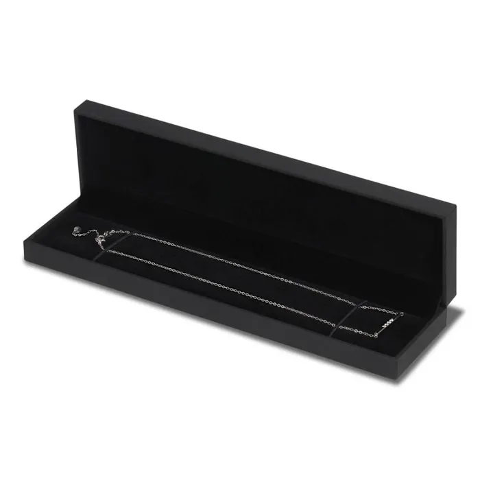 RWandCO Necklaces Club Rochelier 5A Cubic Zirconia Sparkling Gemstones Bar Necklace Silver 8211 Women
