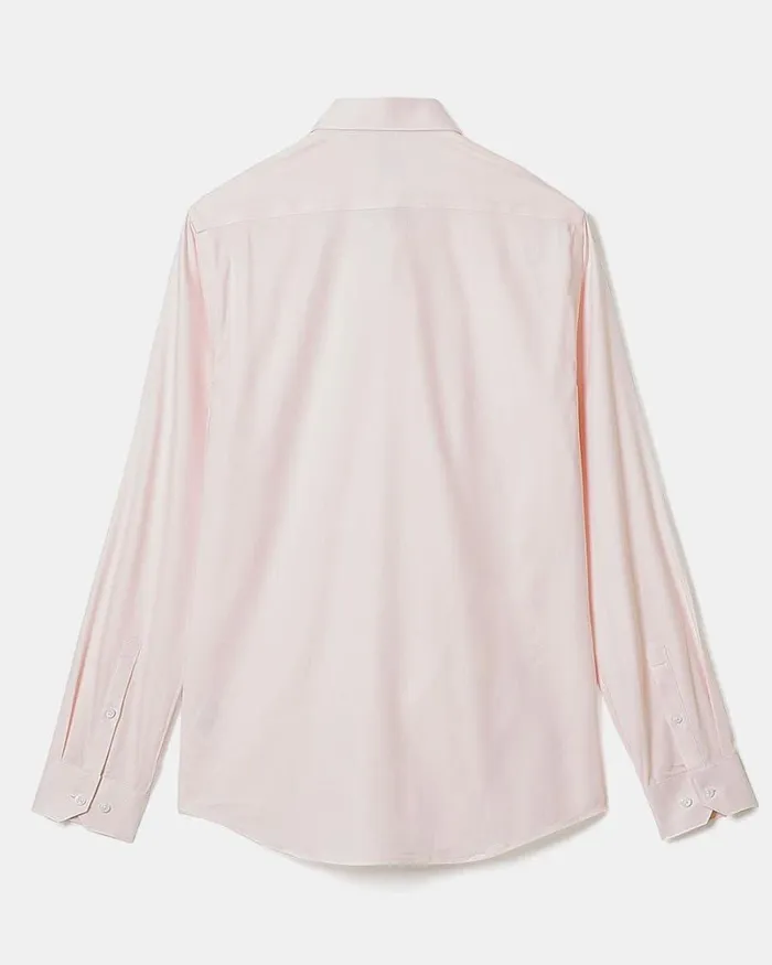 RWandCO Shirts SlimFit Dobby Dress Shirt Soft Pink 8211 Men