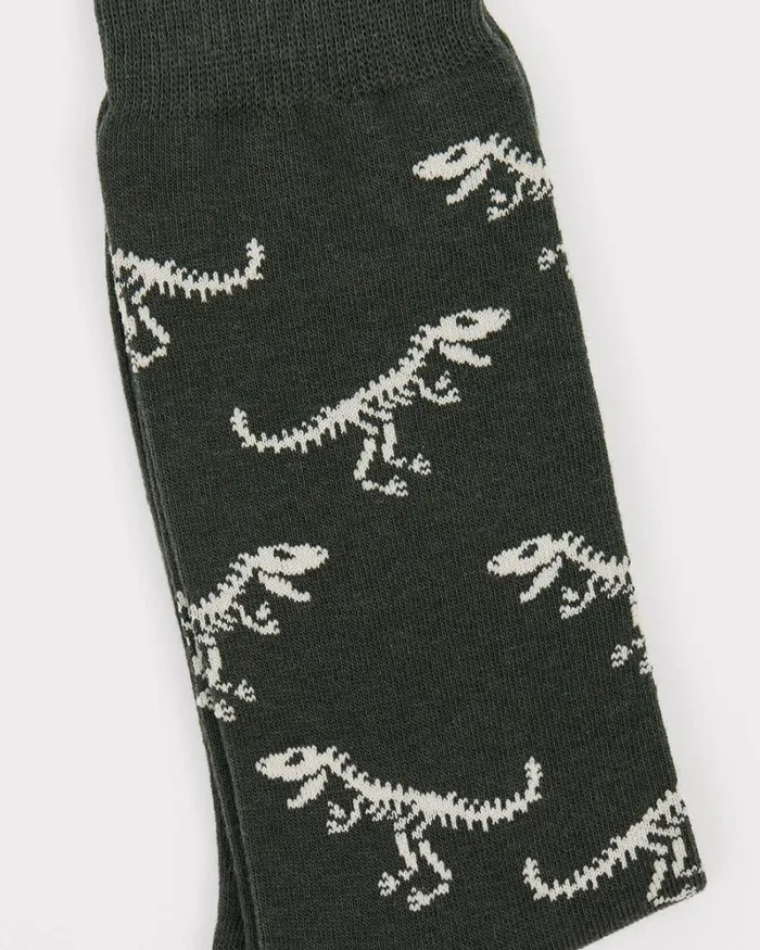 RWandCO Socks Skeleton Dinosaur Socks Deep Depths 8211 8211 Men