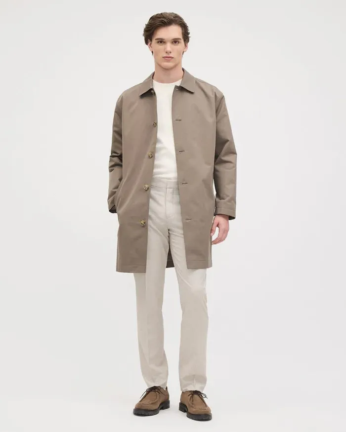 RWandCO Suit Pants SlimFit Tech Suit Pant Travertine 8211 Men