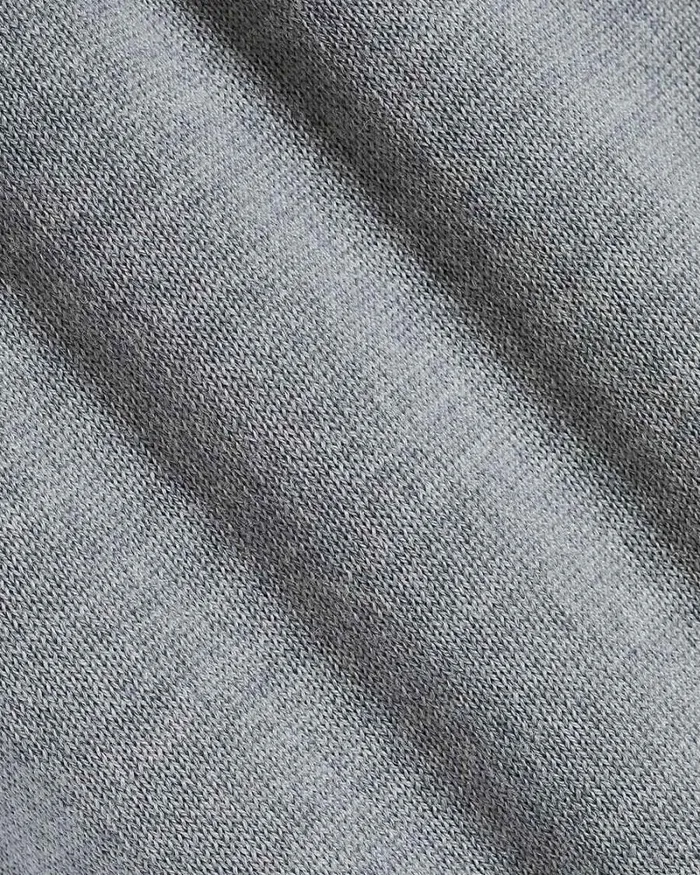 RWandCO Sweaters and Cardigans LongSleeve MerinoWool Crewneck Sweater Heather Grey 8211 Men