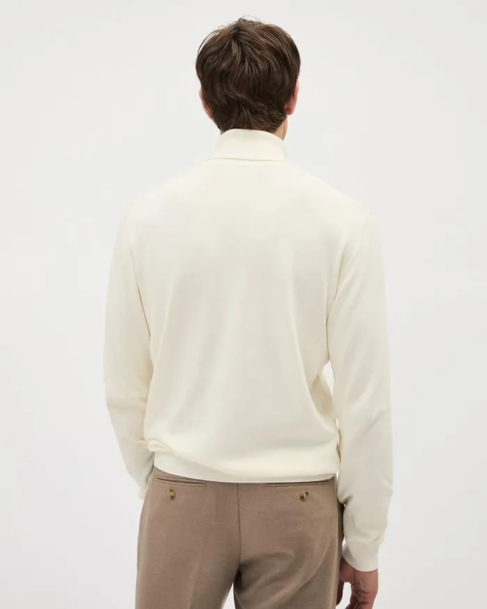 RWandCO Sweaters and Cardigans LongSleeve Turtleneck Sweater Arctic Wolf 8211 Men