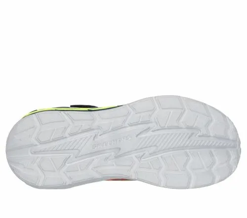 SLights Light Storm 20 8211 BoltBrights Navy Orange Kids SKECHERS Big Kids UK Sizes 36