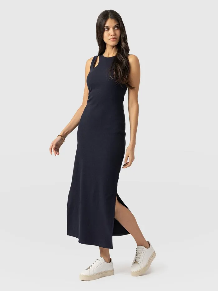 Saint And Sofia Dresses Women Axel Cut Out Dress 8211 Navy Navy