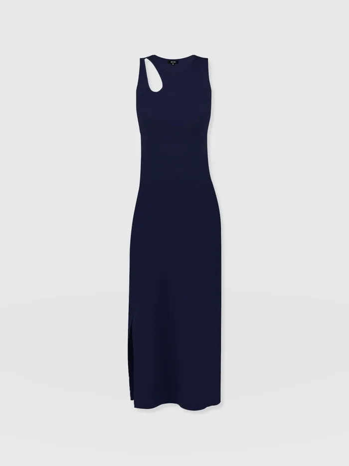 Saint And Sofia Dresses Women Axel Cut Out Dress 8211 Navy Navy
